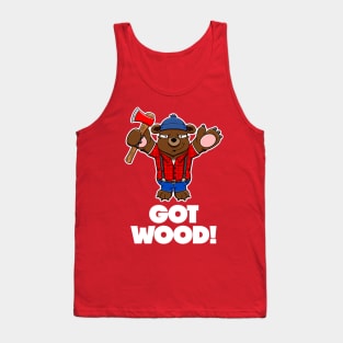 I won't eat you! - Got wood axe Tank Top